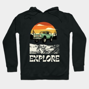 Explore The World In Wilderness Hoodie